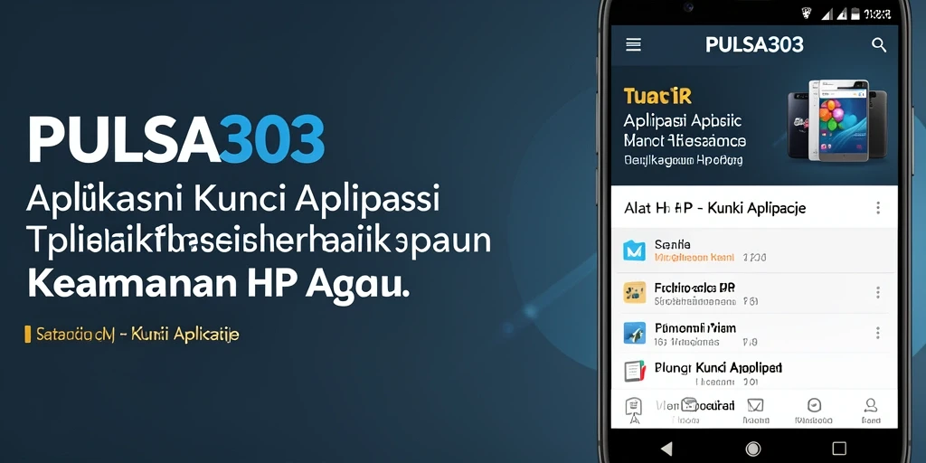 Tampilan antarmuka PULSA303 yang sederhana dan mudah digunakan.