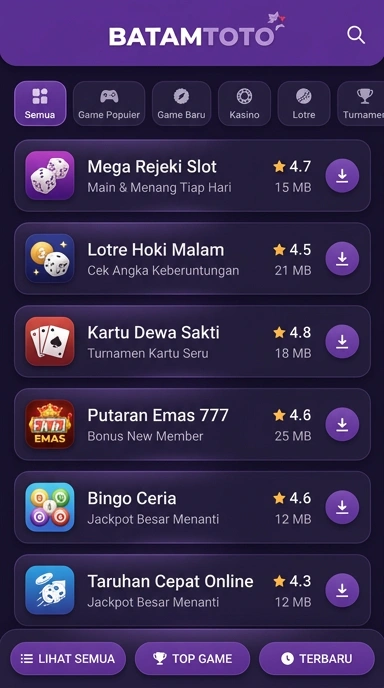 Temukan Aplikasi Populer Terbaik di batamtoto — Hub Unduhan Terpercaya