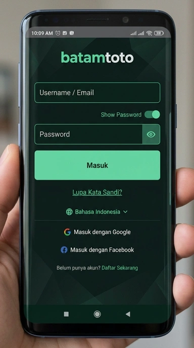 Masuk Akun batamtoto untuk Pengguna Android