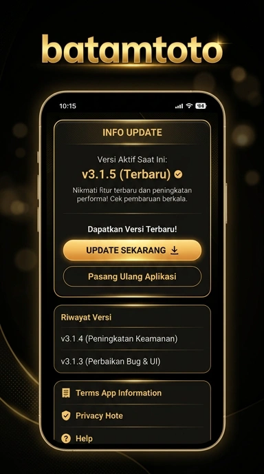 Riwayat Versi batamtoto untuk Pengguna Android Indonesia
